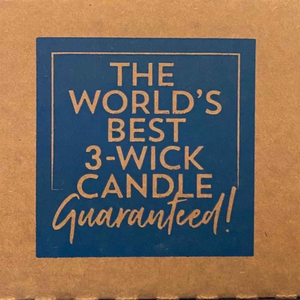 Bath & Body Works Flannel 3 Wick Candle with Decorative Lid